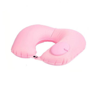 U-Shaped Neck Pilllow Inflatable Air Pillow Neck Support Travel Portable Beach Camping Pillow Adults And Children 充气u型枕