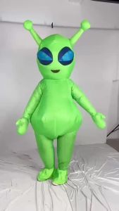 alo Halloween alien inflatable costume funny party prop performance outfit large-headed alien costume for gatherings