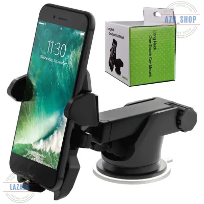 dudukan hp Long Neck Car Holder Mobil Stand Bracket HP GPS Handphone Smartphone