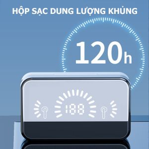 Tai Nghe S20 Không Dây Hàng Siêu Hot Kết Nối V5.2 Pin Trâu 5 Giờ Tương Thích Mọi Thiết Bị