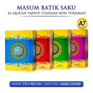 Al Quran Saku Non Terjemah 7x10 cm Masum