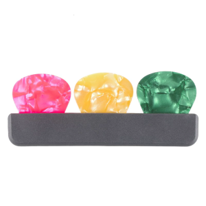 Móng Pick lưu trữ container xách tay móng Pick Trường hợp với 3 móng Pick S hiển thị trường hợp đối với Acoustic Guitar điện