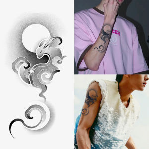 SAI MAGIC TATTOO 646 Lasts To 2 Weeks Tattoo Sticker Waterproof Long Lasting Temporary Fake Tattoo 18CM×11CM