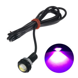 1pcs 18MM 9W Car Motorcycle LED Eagle Eye Light Car Fog DRL Day time Reverse Parking Signal Yellow Amber Blue White Red Eagle Eye Light LED