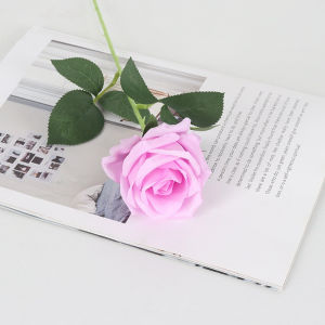 Fake Flower Decoration Flower High Quality Velvet Diy Artificial Rose Flower Wedding Home Birthday Party Artificial Flower