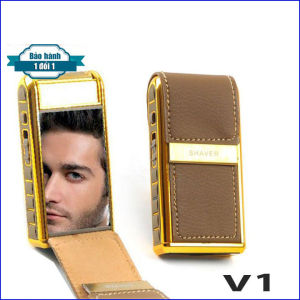 Máy cạo râu V1 Máy cạo râu nam dùng sạc động cơ khỏe Cạo râu khô quả táo đa năng chuyên dụng chạy pin siêu tiện lợ