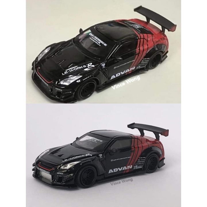 MINI GT LB☆WORKS Nissan GT-R (R35) Advan Japan Exclusive