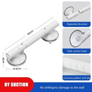 Fashion Anti Slip Hand Grips Shower Tub Grab Handle Safety Bathroom Aid Bath Hardware Safe Handle Handrail Grip Rail