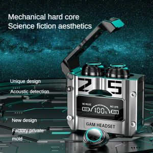 M90 Pro Headet Bluetooth Earphone Wireless Earbuds Stereo Bass Touch Control LED Digital Display With Microphone