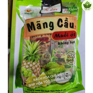 (Date Mớt Nhất) Mãng Cầu Muối Ớt Không Hạt ÁI LIÊN Chính Hãng - Trái cây sấy - Ăn vặt sạch Xuất Khẩu - Gói 500g