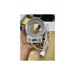 Đèn Led Tròn Gắn Kính Hiển Vi / Máy Phóng Kỹ Thuật Số (Trắng + Đen)