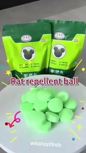 Effective Rat Killer 10PCS | Fast Acting Easy to Use Suitable for Home & Kitchen Strong Scent & Long Lasting Effect