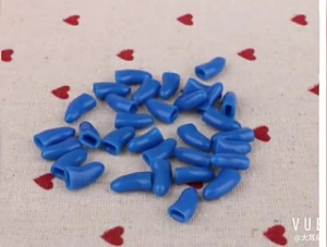 ที่ครอบเล็บแมวหลากสีคีมตัด200ชิ้นที่คลุมเฟอร์นิเจอร์ปกป้องเล็บสุนัขสำหรับในร่มอุปกรณ์เสริมสวยสัตว์เลี้ยง