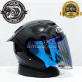 HELM KYOTO PAKET GANTENG (kaca flat iridium + spoiler). 