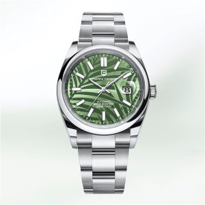 PAGANI DESIGN Palm Leaf Luxury Brand Mechanical Watch Men Stainless Steel Automatic Japan Movement 200M Waterproof Mens Watch