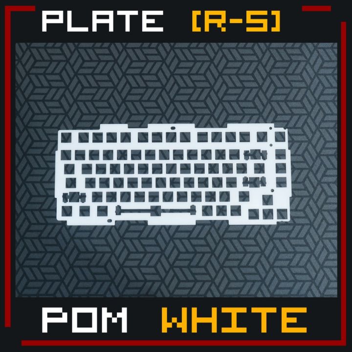 [RS] PMX.GG Keyboard POM Plate WHITE Lazada PH