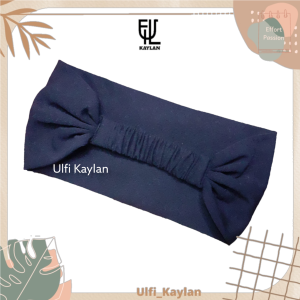 CIPUT ANAK PITA KAOS PE / BANDANA HIJAB SEKOLAH KARET BELAKANG