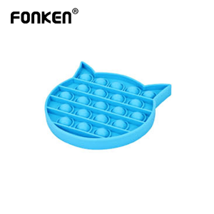 FONKEN Pop Fidget Reliver Stress Toy Rainbow Push Bble Antistress Toys Sensory toys for children to relieve autism