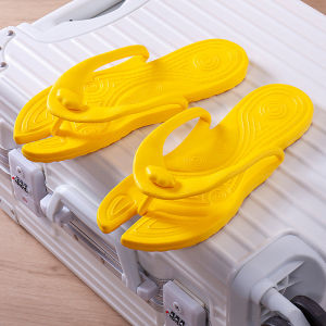 Travel Flip-Flop for Women and Men Detachable Portable Slippers Soft Lightweight Non-Slip Bath Business Trip Beach Shower Shoes Swimming Sandals