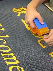 【Ship in 24H】Free ShippingFloor Mat Welcome Mat Entrance Door Mat Outdoor Floor Mat PVC Anti Slip Floor Mat Commercial Absorbent Dust Removal Mat For Hotel Home Entrance 地垫