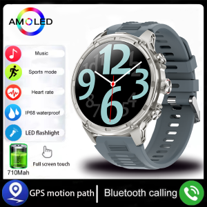 Smart Watch 1.85-inch Ultra HD GPS Track Bluetooth Call 710 Mah Large Battery Sports Fitness smartwatch