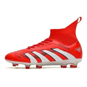 Mens Football Boots Professional Soccer Field Shoes Anti-slip Outdoor Grass Training Cleats Childrens Sports Footwear Football2026