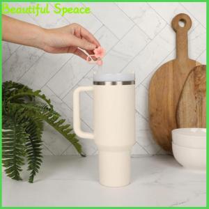 Beautiful Flower Straw Cover Caps Silicone Straw Tips Lid 10mm Reusable Dust-Proof Straw Topper For Stanleys Cup Party Decor