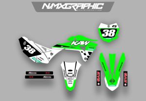 DECAL KLX GORDON FULL BODY - STIKER GORDON FULL BODY CUSTOME