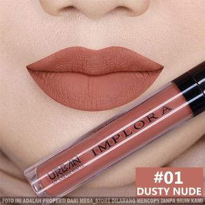 IMPLORA Lip Cream lipgloss lipcream Matte 20 warna 2.9gr
