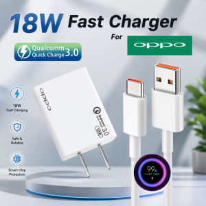 DV: OPPO Charger Micro Usb/Type C  Set For Android