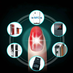 Women Nail Art Tips Stickers DIY Phone LED Light Flash Party Decor Nail Tips