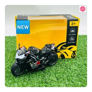 Mainan pajangan miniatur diecast besi motor gp balap