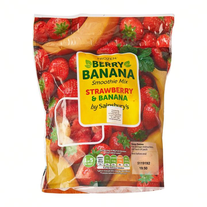 Sainsbury's Strawberry And Banana Mixed Fruits Frozen Lazada Singapore