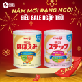 Sữa Meiji thanh số 0 - số 9 hộp giấy (Hộp 30 thanh MỚI) - Hàng Nhật. 