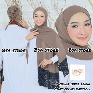 HIJAB PASMINA INNER TURKY PLUS RENDA PREMIUM