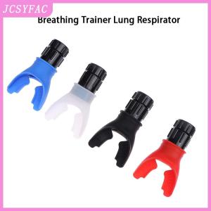 JCSYFAC Breathing Trainer Lung Respirator Fitness Equipment Respiratory Silicone High Altitude Training Outdoor Expiratory Exercise Tool