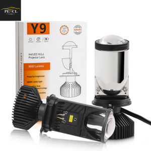 【1 Year warranty】2PCS H4 Projector Headlight for Car Y9 Model H4 Super Bright White 16000 Lumen Cut-off RHD Headlight Bulb Upgrade Mini H4 Led Projector Headlamp for Left Right Hand Drive - Lazada