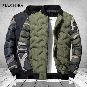 FUGUINIAO 2022 Camouflage Bomber Jacket Men Coat Military Parkas Winter Clothes