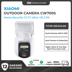 Xiaomi Outdoor Camera CW700S 2.5K | CCTV Outdoor | Tahan Air IP66 | Garansi Resmi