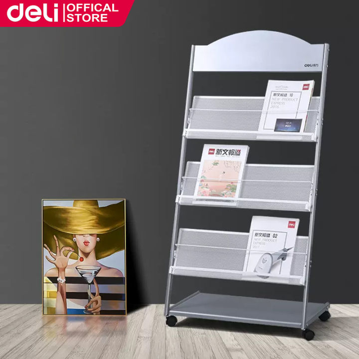 Deli Newspaper rack Magazine Rack Display Shelf Magazine Rack Organizer ...