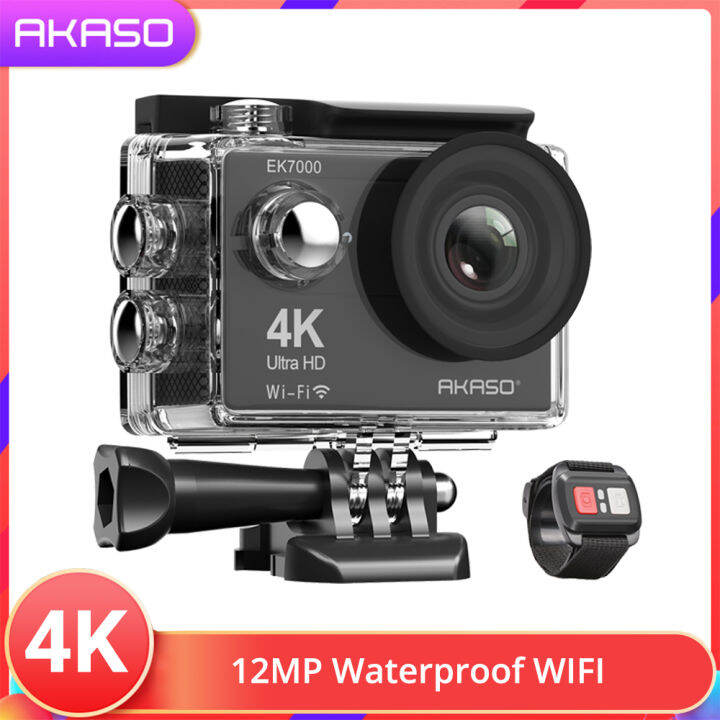 Go AKASO EK7000 Pro Action Camera Ultra HD 4K WiFi 1080P/60fps 2.0