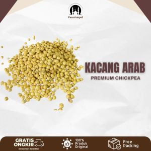 Kacang Arab Panggang 250gr Original Premium | Chickpeas Roasted Matang Renyah Oleh oleh Haji Umroh