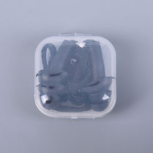 Soft Silicone Corded Ear Plugs Anti Noise Snore Reusable Hearing Protection Earplugs for Sleeping Travel Study Noise Reduction Ear Plugs