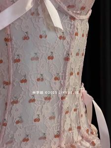 CS1 Bodysuit ren cup v1 có GỌNG kèm ĐỆM LÓT đồ cosplay hoạ tiết kèm dây kẹp tất CS1