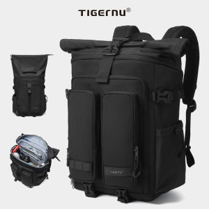 Tigernu 9881 32L Expandable Travel Backpack for Men Students Waterproof Fashion Knapsack School Travel Fits 15.6’’ Laptop