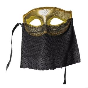 BURNNELL Retro Style Venice Singing  Plastic Creative Masquerades  Cosplay  Face Cover Party Cosplay  Festival Supplies