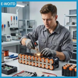 【E-WOITD】 Electric Tools Replacement Nickel Strip for 18V 18650 21700 Lithium Battery DIY Stable Welding Performance for Power Pack Assembly