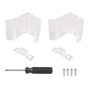 Pack Of 2 Clear Door Handles Easy Installation Door Grip Exterior Handle Easy to Use Designed for Durability & styles