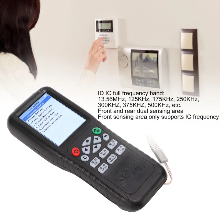 Smart Key Reader Access Card Reader Smart Key Copier Efficient Decryption Rewritable ...
