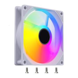 120mm Cooling Fan 1200RPM Computer Case Quiet Fan 12V CPU Cooling Fan with Light Provide Efficient Ventilation